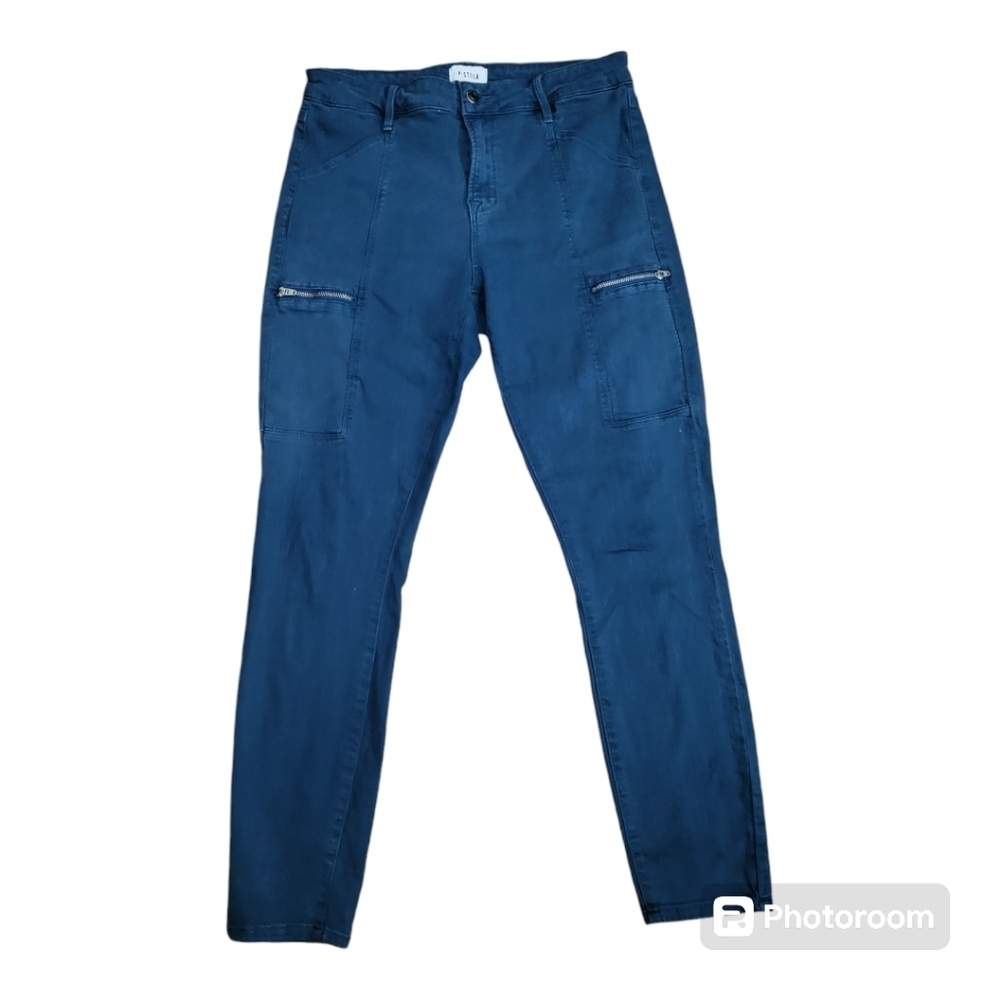 💕Pistola teal‎ skinny ankle jeans